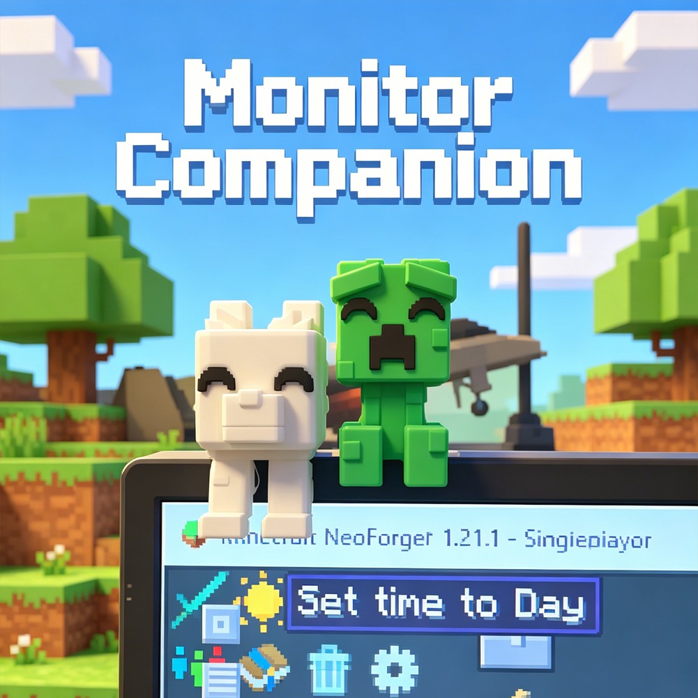 Cute Creeper Dog Computer Moni - 3D Printing Laptop review and price