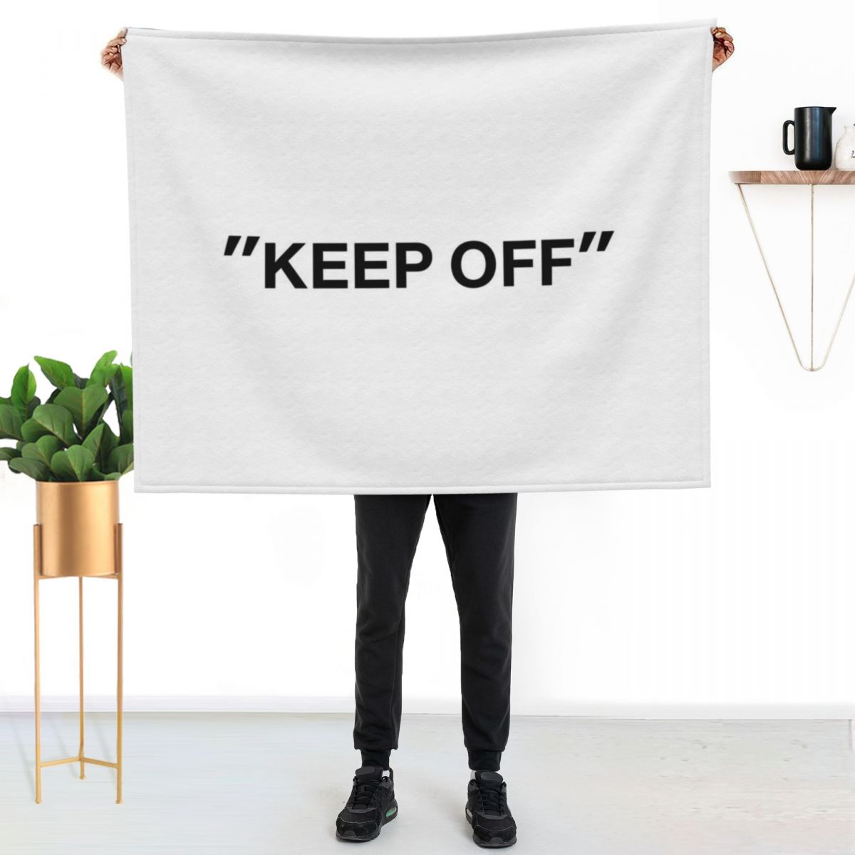 KEEP OFF Quotation Throw Blank - 3D Printing Quotation review and price
