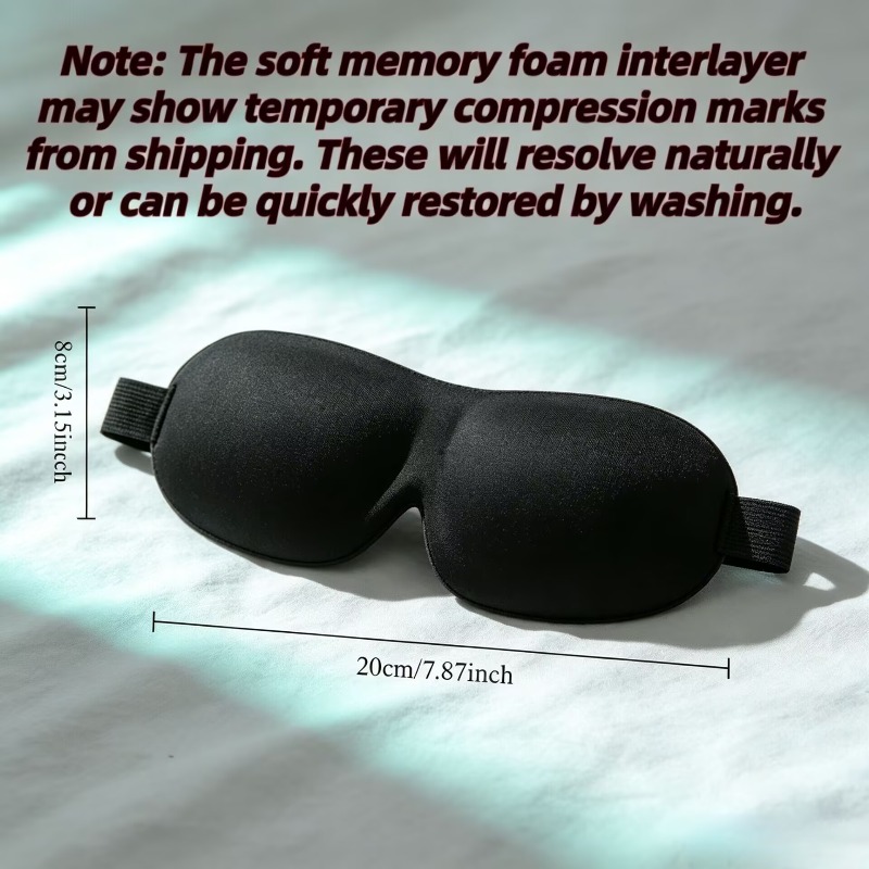 3D Sleep Mask Blindfold 2pcs S - 3D Printing Mask review and price
