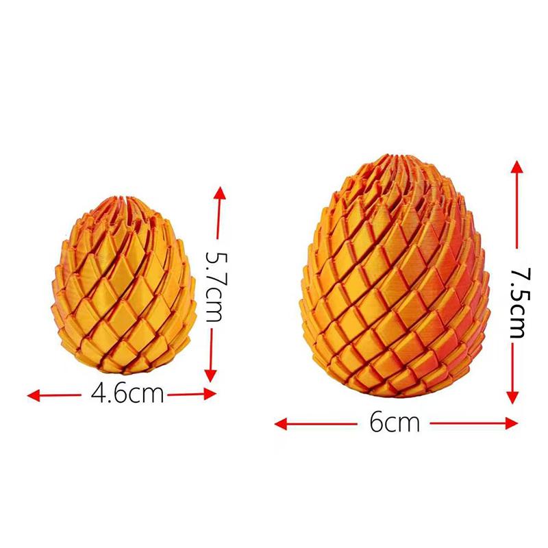 3D Printed Dragon Egg Fidget T - 3D Printing Egg review and price