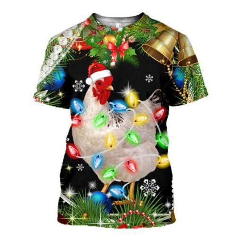 New 3D Xmas Animals Funny T Sh - 3D Printing Xmas review and price