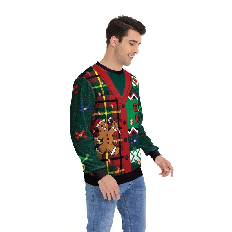 Men Women Xmas Sweatshirt 3D C - 3D Printing Xmas review and price