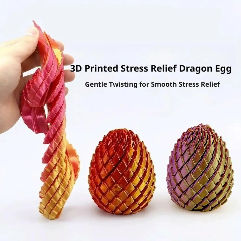 Twisty Fidget Egg 3D Printed T - 3D Printing Egg review and price