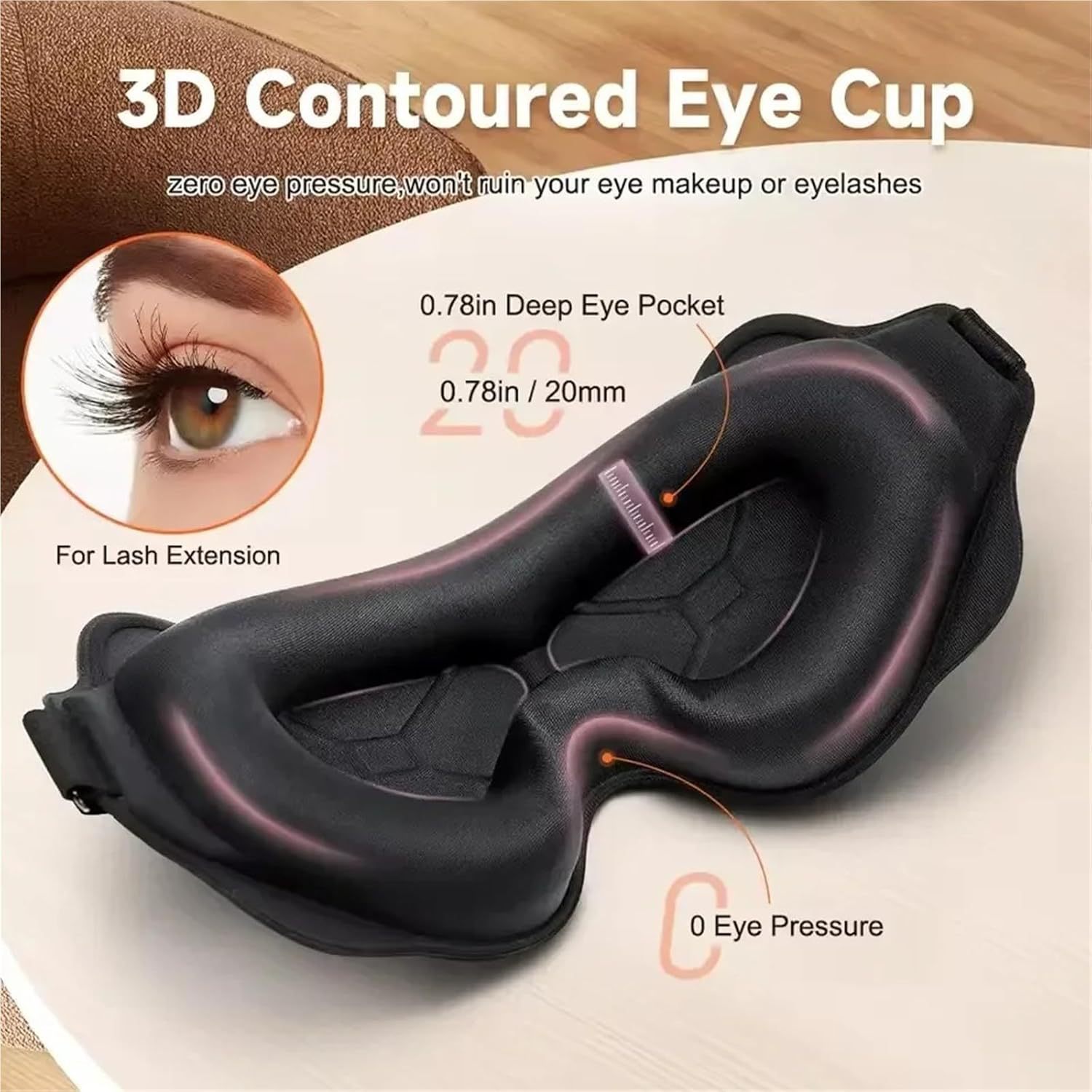 3D Sleeping Mask Block Out Lig - 3D Printing Mask review and price