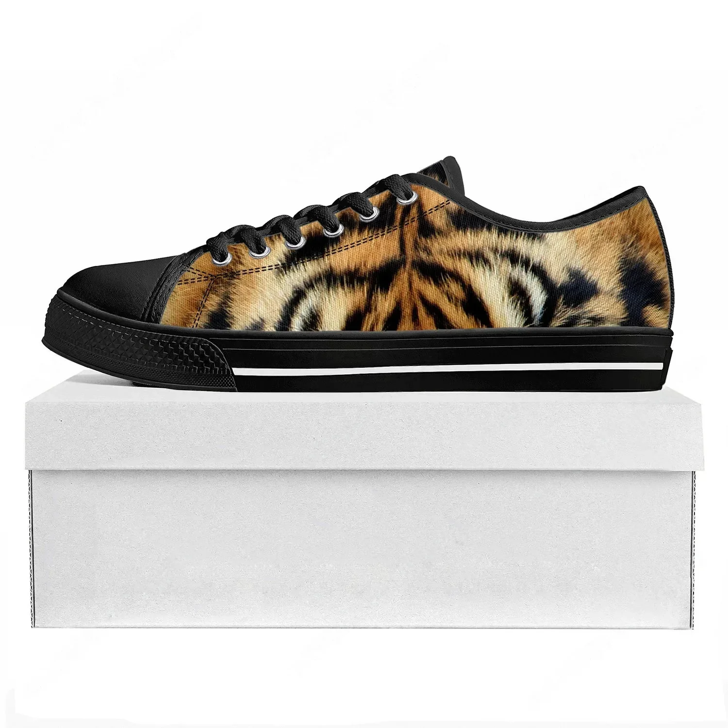 Tiger Stripe 3D Print Low Top  - 3D Printing Custom review and price