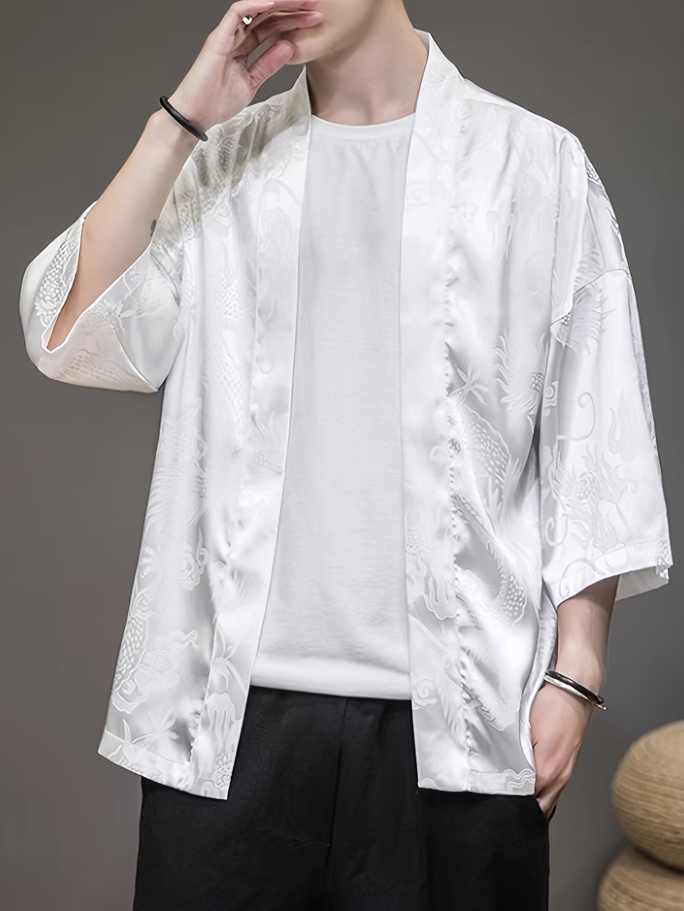 2026 Summer Men's Kimono 3D Pr - 3D Printing Designing review and price