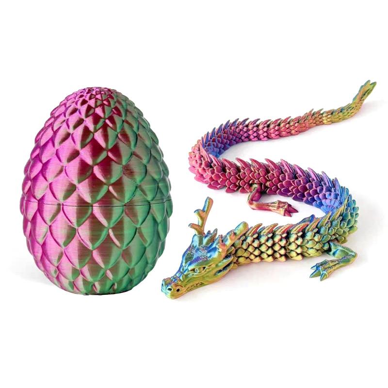 3D Print Movable Jointed Drago - 3D Printing Egg review and price