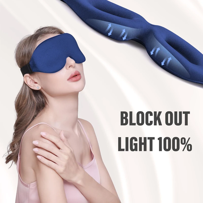 3D Night Sleep Eye Mask Breath - 3D Printing Mask review and price
