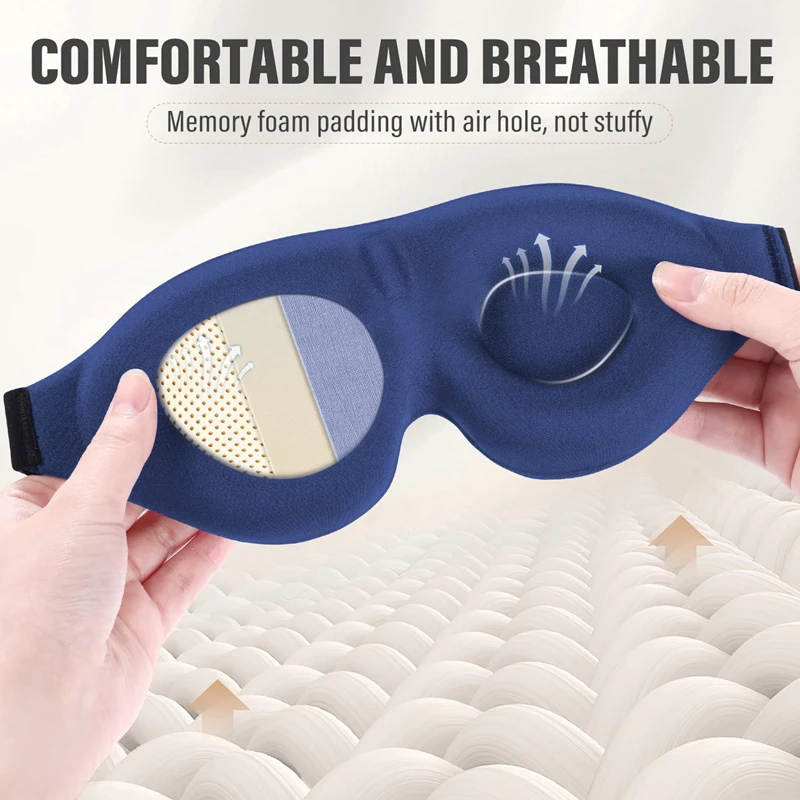 3D Night Sleep Eye Mask Breath - 3D Printing Mask review and price