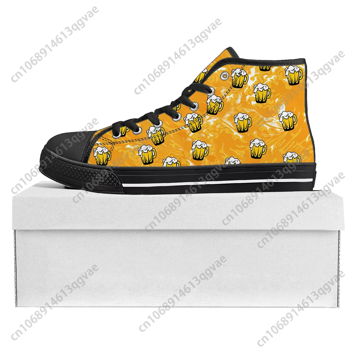 Beer Unisex 3D Print High Top  - 3D Printing Custom review and price