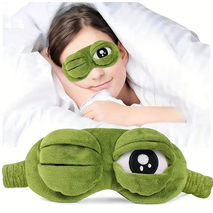 3D Frog Sleep Mask Natural Sle - 3D Printing Mask review and price