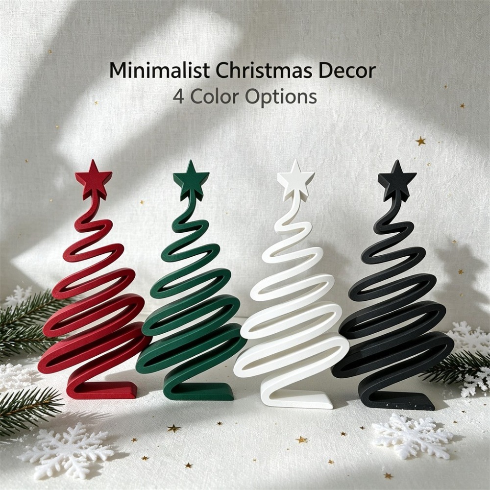 3D‑Printed Minimalist Xmas Tre - 3D Printing Xmas review and price