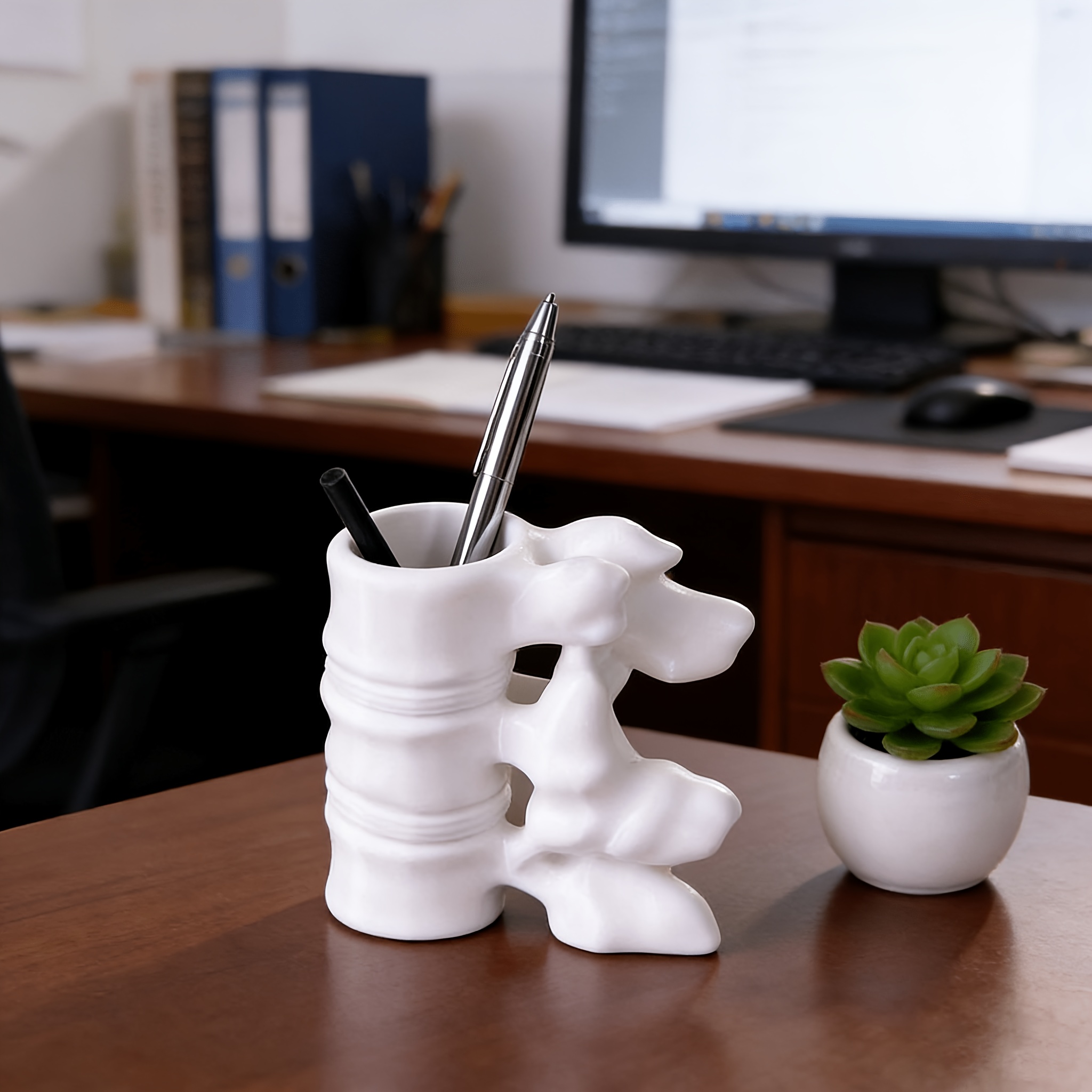 1-Piece Spine-Shaped Pen Holde - 3D Printing Orthopedics review and price