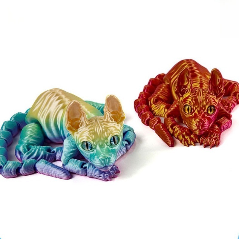 3D Printed Sphynx Cat Animals  - 3D Printing Egg review and price