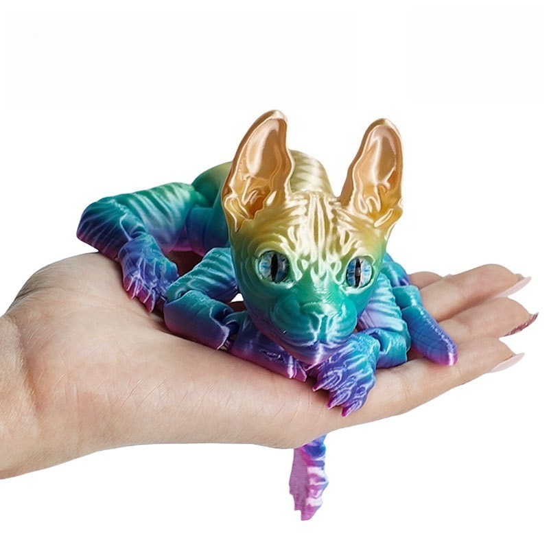 3D Printed Sphynx Cat Animals  - 3D Printing Egg review and price