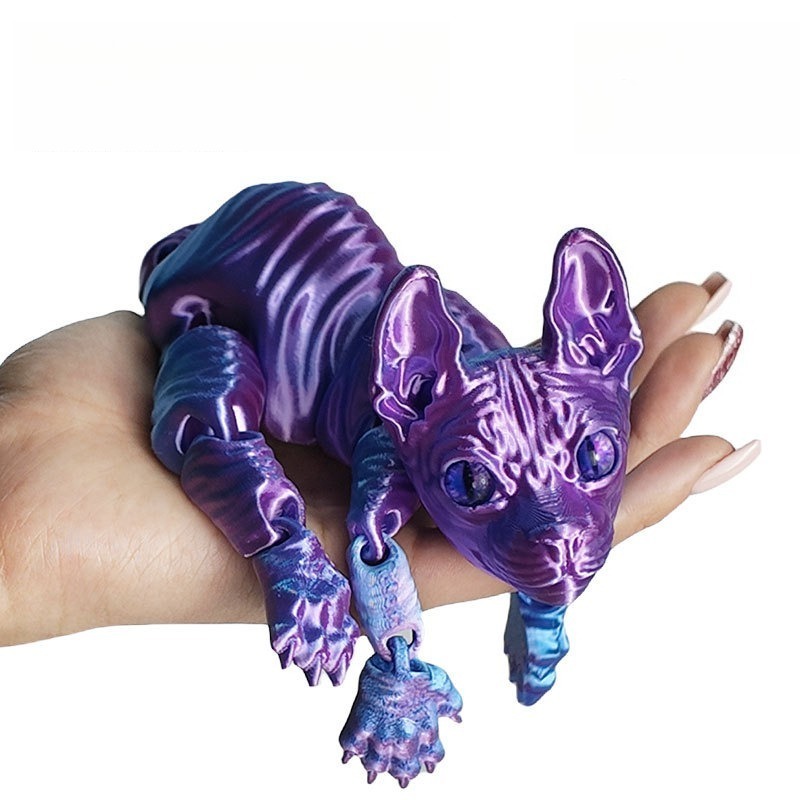 3D Printed Sphynx Cat Animals  - 3D Printing Egg review and price