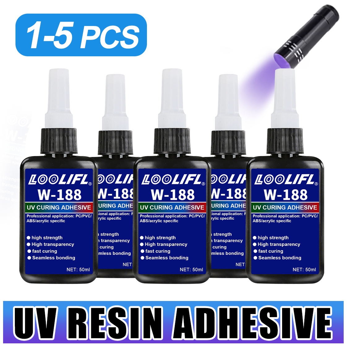 LOOLIFL 188 Strong 50ml UV Res - Resin Curing Station review and price