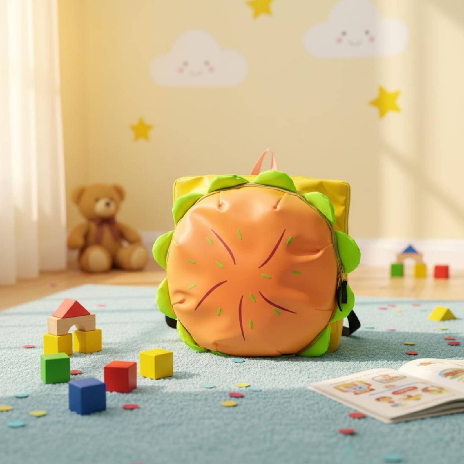 Hamburger Backpack Cute Cartoo - 3D Printing Designing review and price