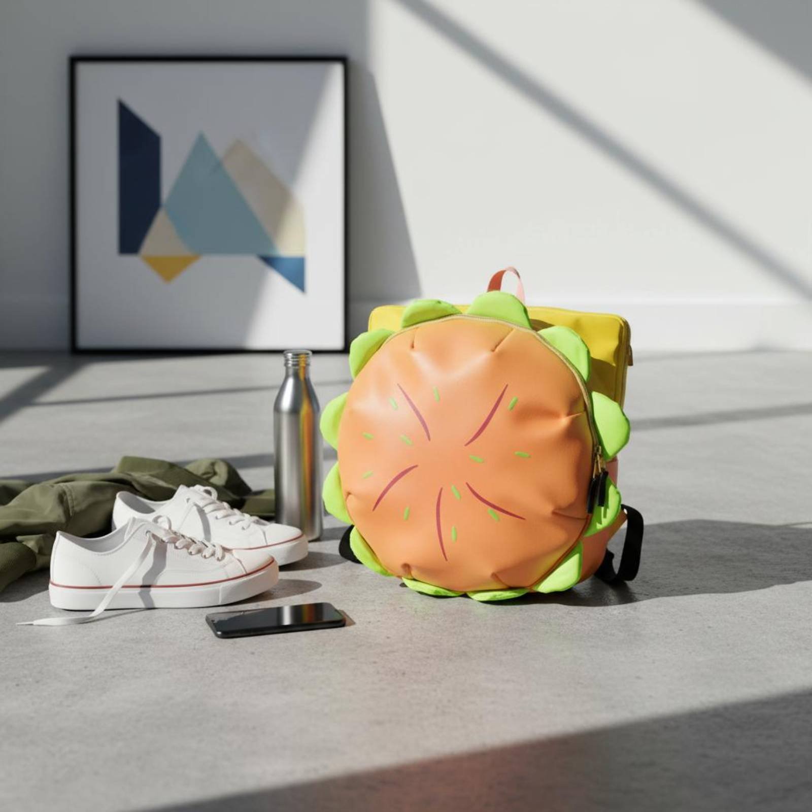 Hamburger Backpack Cute Cartoo - 3D Printing Designing review and price