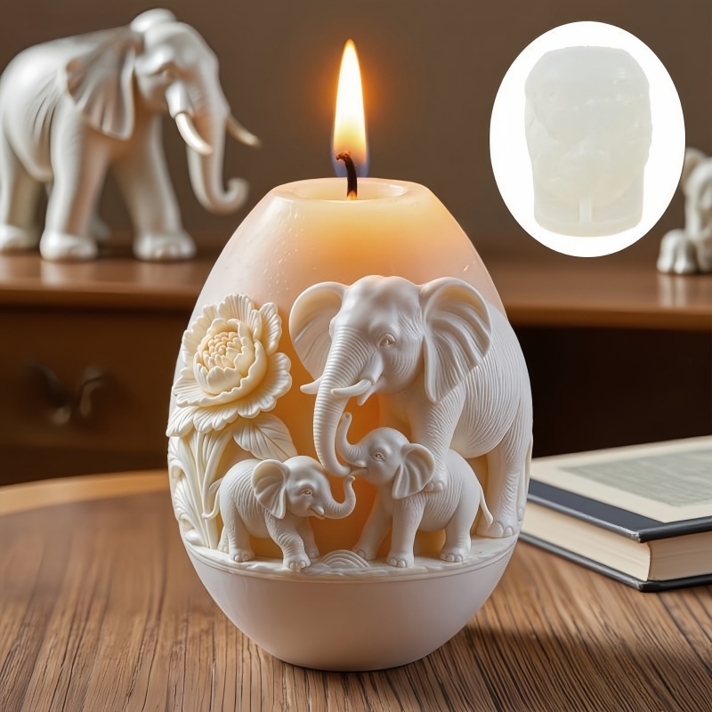 Elephant Relief Egg Shaped Can - 3D Printing Egg review and price