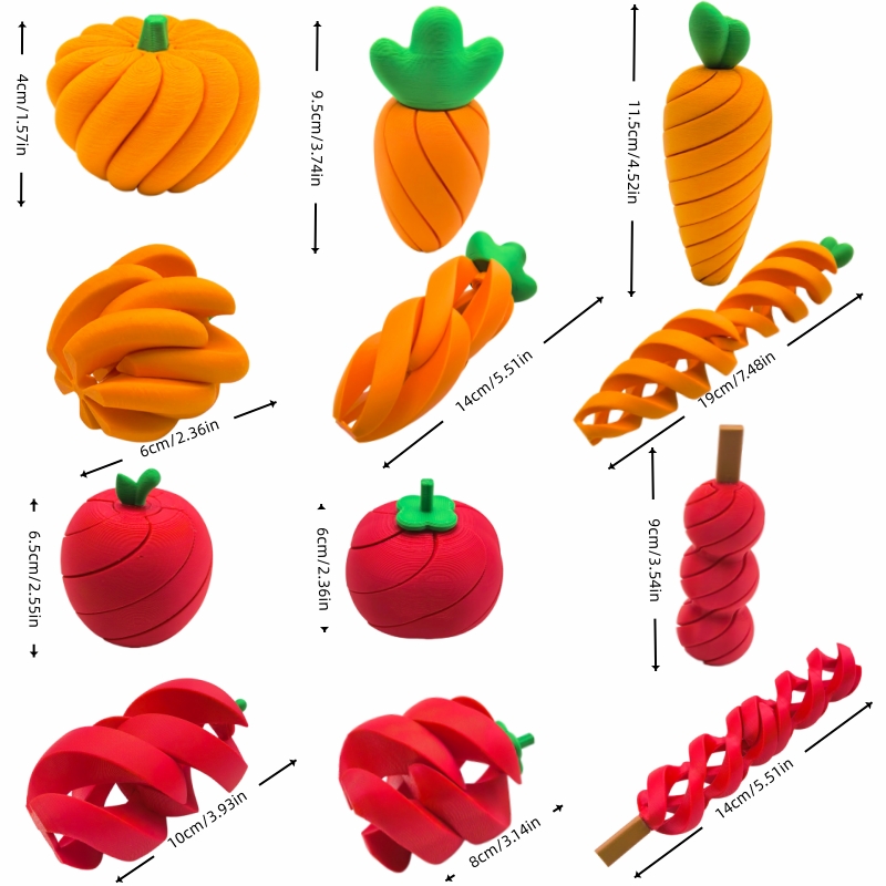 3D Printed Fruit and Vegetable - 3D Printing Household Items review and price